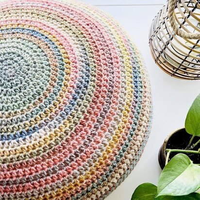 Crochet Pouf