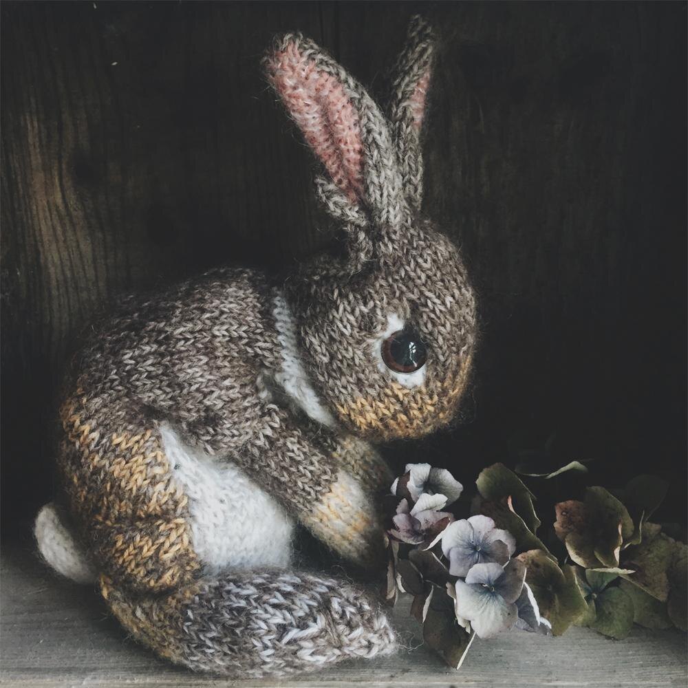 Wild Rabbit Knitting pattern by Dot Pebbles | LoveCrafts