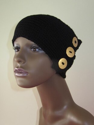 3 Button All Rib Headband