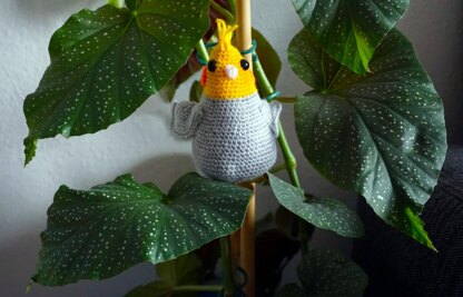 Crochet Pattern Cockatiel Amadeus!