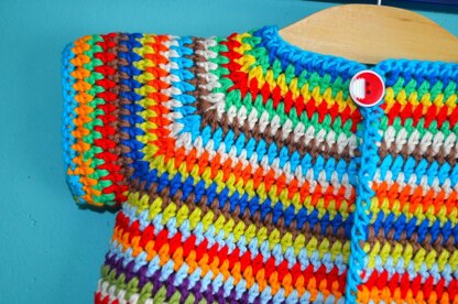 Bright coloured baby vests sale