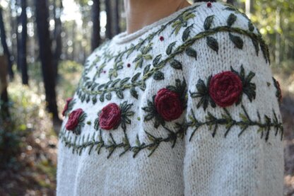 Boho Wreath Sweater