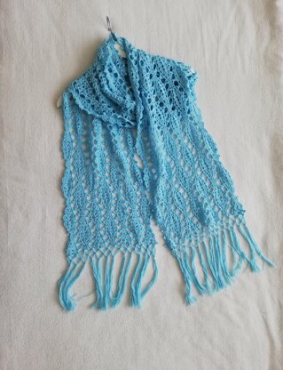 Wild Blue Yonder neck scarf