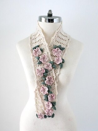 Floral Elegance Scarf