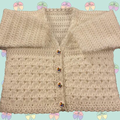 Cosy Twin Cluster Panel Cardigan