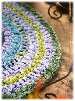 Oval Rag Rug