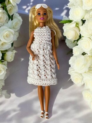 Teenage fashion doll dress "Summer Dress" for Barbie or Sindy dolls