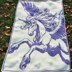 Fantasy Flight | Unicorn Pegasus Mosaic Blanket