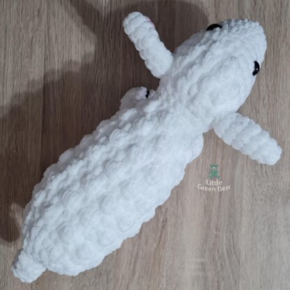 Lawrence the Lamb - UK Terminology - Amigurumi