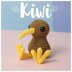 Kiwi amigurumi bird