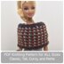 Curvy Barbie Tweed Capelet All Sizes