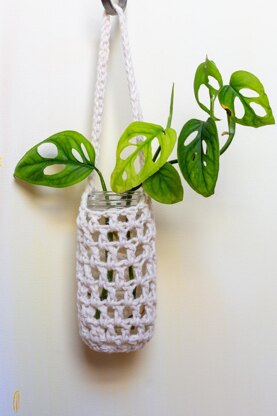 Plant Prop Recycled Spice Jar Hanging Vase