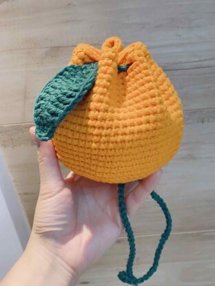 Crochet Orange Pattern Free,Crochet Mini Bag,Crochet Pattern Orange,Free Crochet Patterns