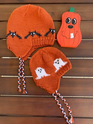 Halloween Ear Flap Hat