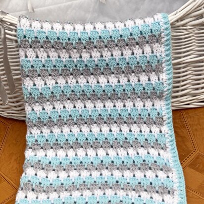 Baby Blanket Crochet Pattern #642
