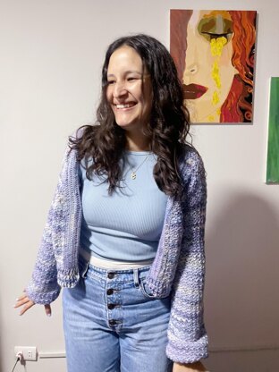 Cardigan Violeta