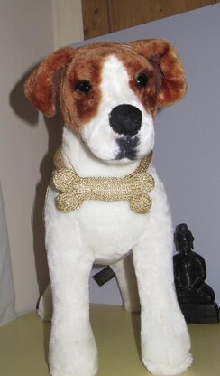 Golden Bone Dog Collar