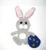 Easter bunny applique