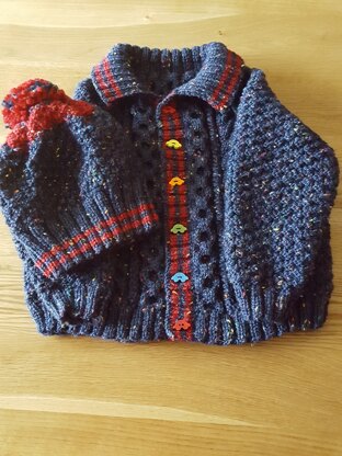 Child's jacket and hat