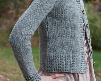 Diamond Structure Sweater English – easy as knit