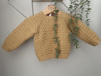 Oliver Raglan Cardi Pullover Baby