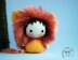 Shaggy Lion Doll. Toy from the Tanoshi series.