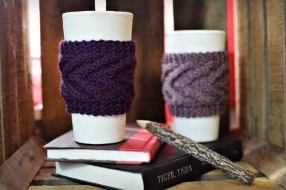 "The Antlers" Seamless Coffee Cozy Zarf
