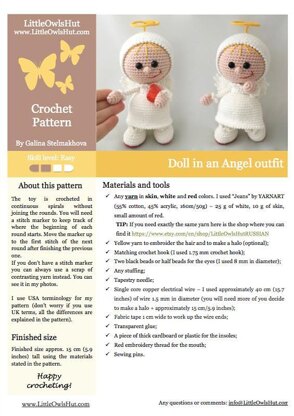 177 Doll in an Angel outfit