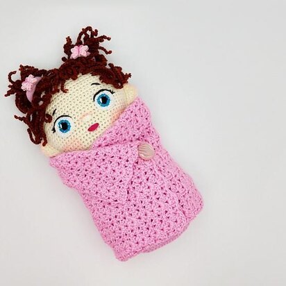 Baby Doll Swaddle Girl