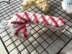 Christmas Sugar Cookie Candy Cane Ornament
