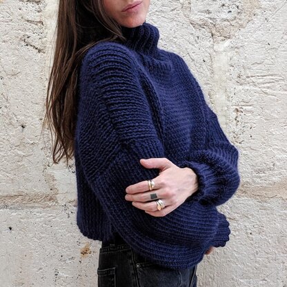 Olann Cropped Turtleneck