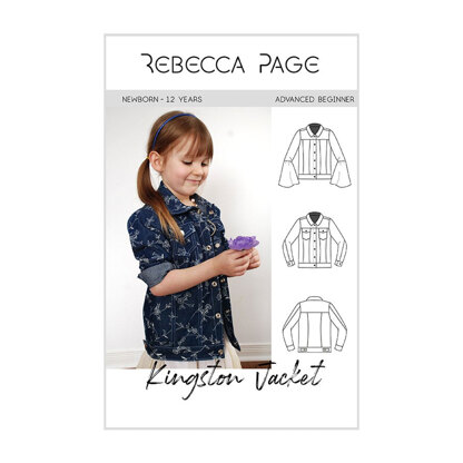 Rebecca Page Children's Kingston Sewing Pattern - Downloadable PDF