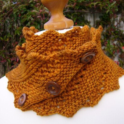 Yummy cowl - knitting pattern