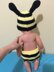 Adorable Bumble Bee Newborn Baby Outfit Pattern