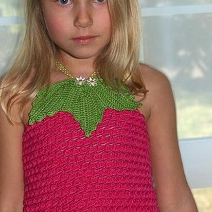 Fruity Fun 2. Raspberry Top Crochet