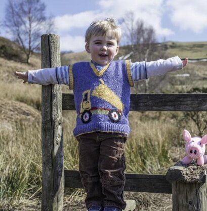 Dump Truck Sweater & Hat