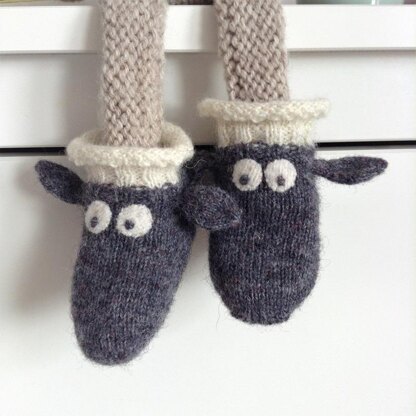 Wee Blackface Sheep Booties