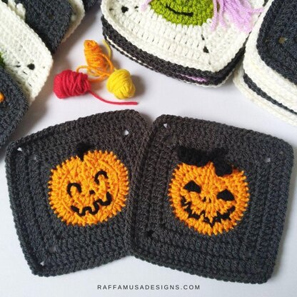 Pumpkin Granny Square