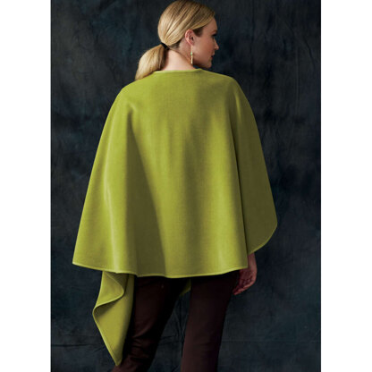 Vogue Misses' Wraps, Shrug, and Scarf V9291 - Paper Pattern, Size S-M-L