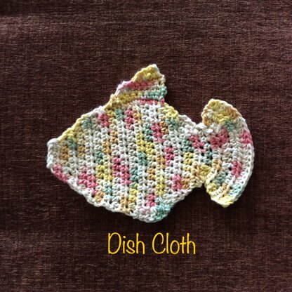 Fish Dish Cloth