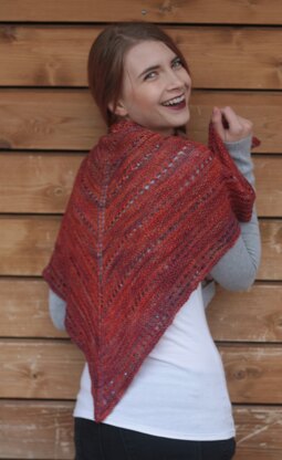 Canyon Trail Shawl