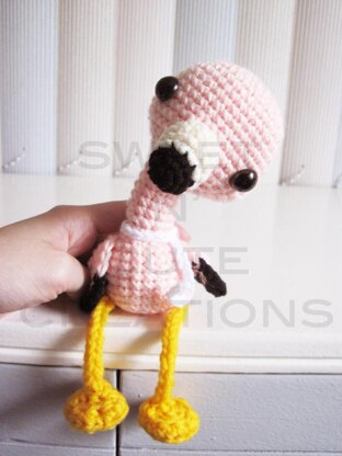 Amigurumi Lola the Flamingo