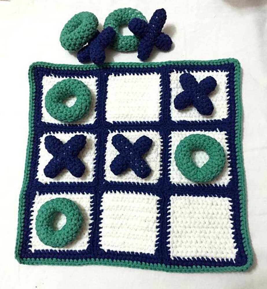 Tic tac toe to go?!, How To Crochet