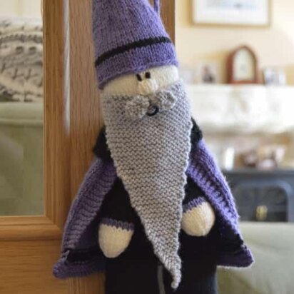 Wizard Baggles Gift Bag - knitting pattern