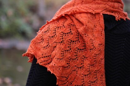 Carrot Cake Shawl