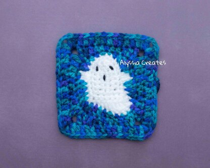 Ghost Granny Square
