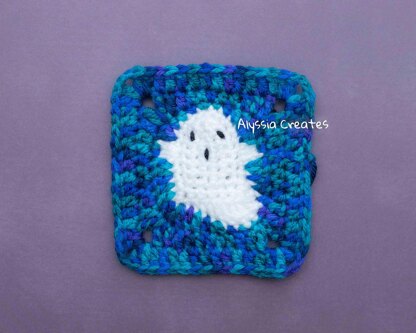 Ghost Granny Square