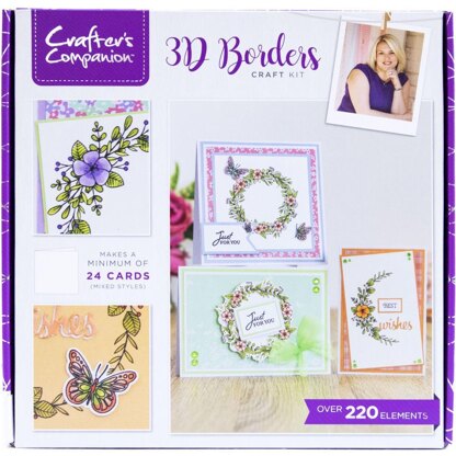 Crafter's Companion Craft Box Kit - 3D Borders