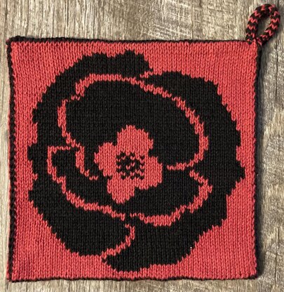 Poppy Potholder