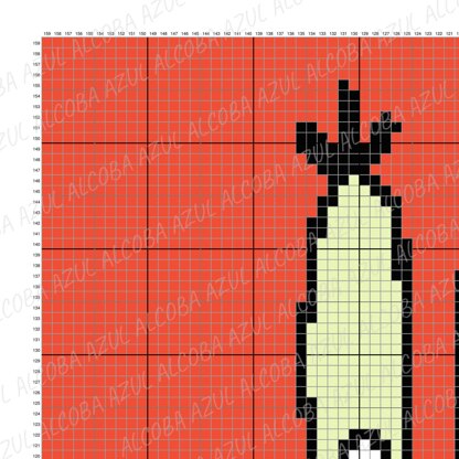 Mr. Krabs Portrait Home Decor SpongeBob Blanket C2C Crochet Pattern